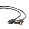 Кабель DisplayPort - DVI (20m/25m)  1.8м  Cablexpert