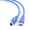Кабель USB 3.0 USB A(m) - USB B(m)   3.0м  PRO  Blue  Cablexpert