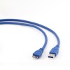 Кабель USB 3.0 USB A(m) - microUSB B 9pin(m)   1.8м  PRO  Blue  Cablexpert
