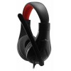 Наушники Oklick HS-L100 Black-Red с микрофоном 