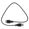 Кабель-удлинитель USB 2.0 USB A(m) - USB A(f)   0.5м  Black  Гарнизон