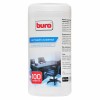 Салфетки Buro BU-Tsurl чистящие влажные для пластика и мебели, туба 100шт