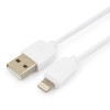 Кабель USB A(m) - Lightning(m)  1.8м White Гарнизон GCC-USB2-AP2-6-W
