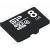 Карта памяти MicroSDHC  8Гб Silicon Power SP008GBSTH010V10