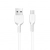 Кабель USB 2.0 USB A(m) - microUSB B 5pin(m)   1.0м  X13 White HOCO